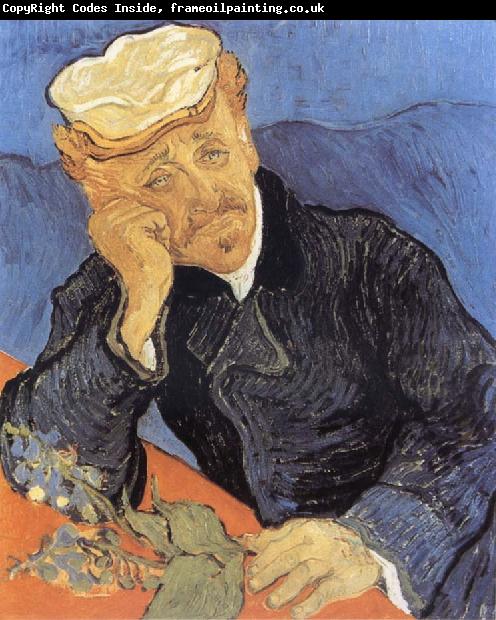 Vincent Van Gogh Portrait of Dector Gacher